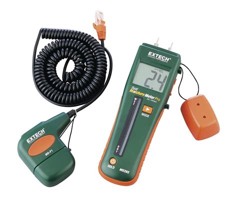 Extech MO265 Combo Pin/Pinless Moisture Meter with RJ45